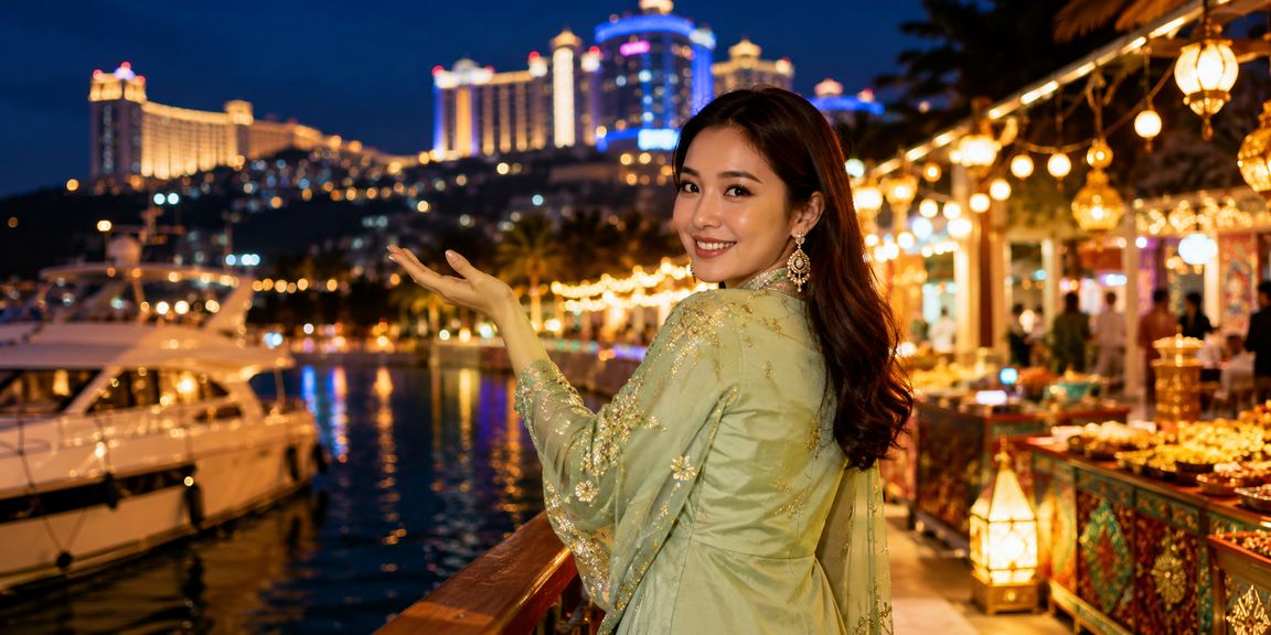 Hiburan kasino di Genting Highlands semasa Hari Raya Malaysia