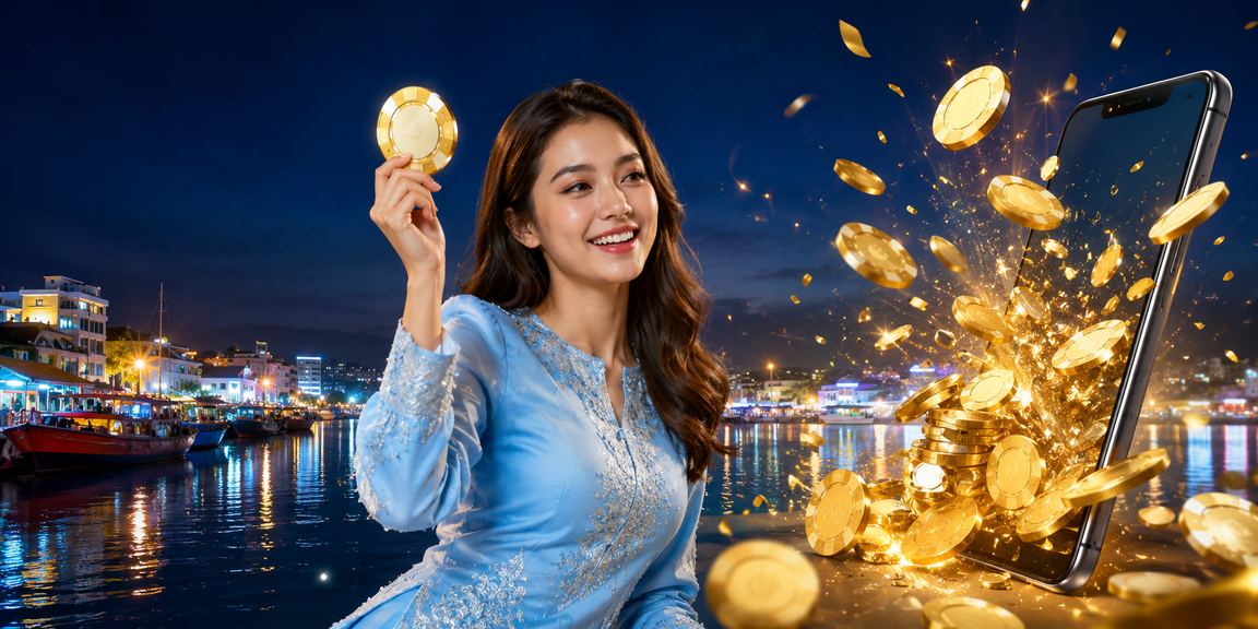 Pemain Malaysia menggunakan platform sukan mudah alih baju kurung